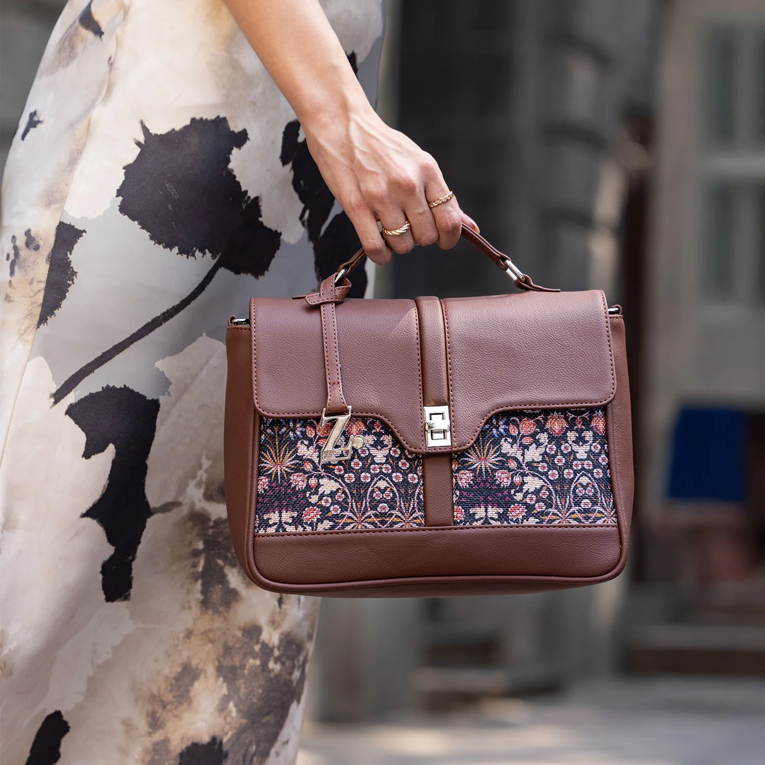 Kriti Sanon - Kashmir Blooms Nessa Satchel - Image 10
