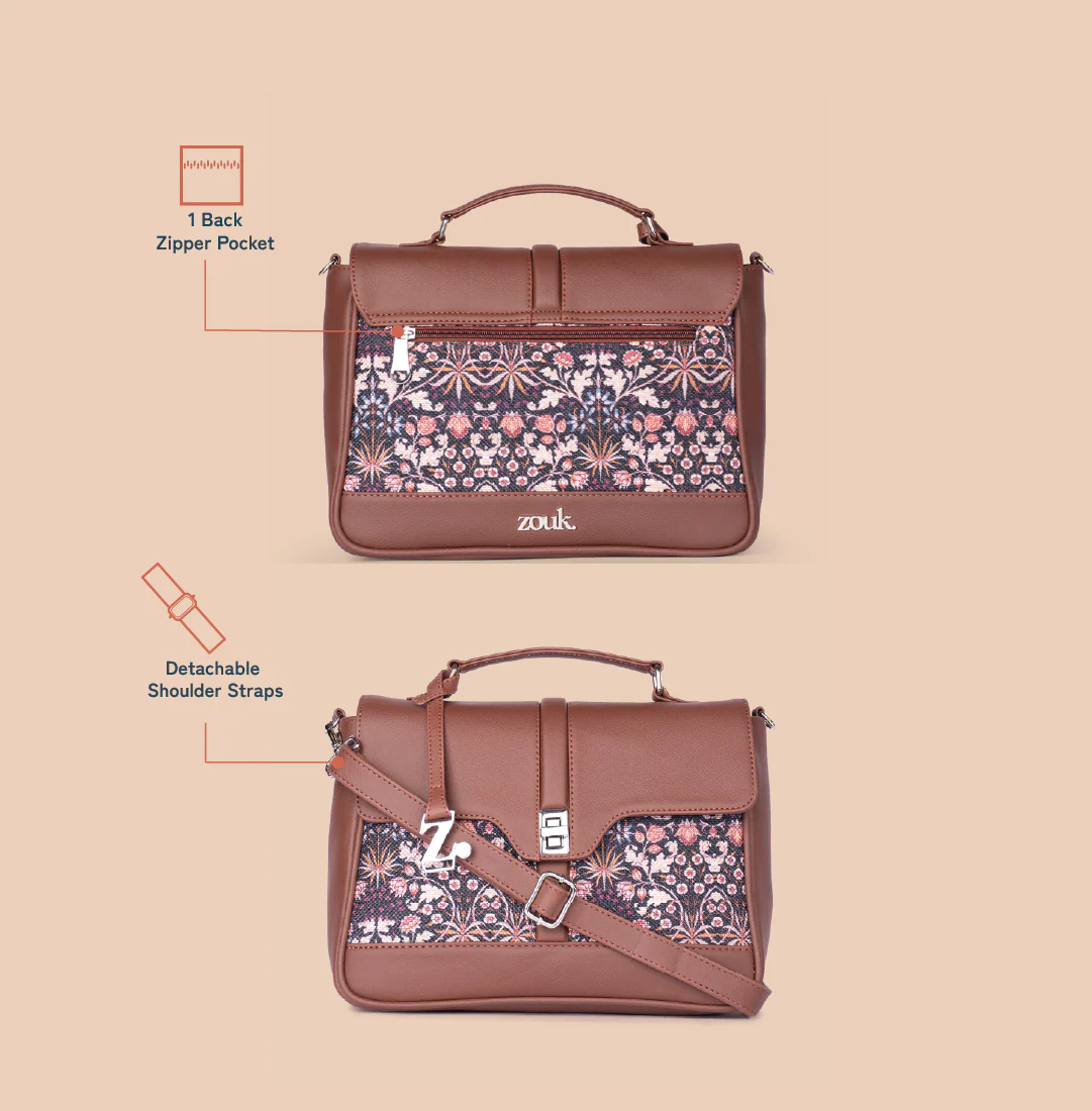 Kriti Sanon - Kashmir Blooms Nessa Satchel - Image 4