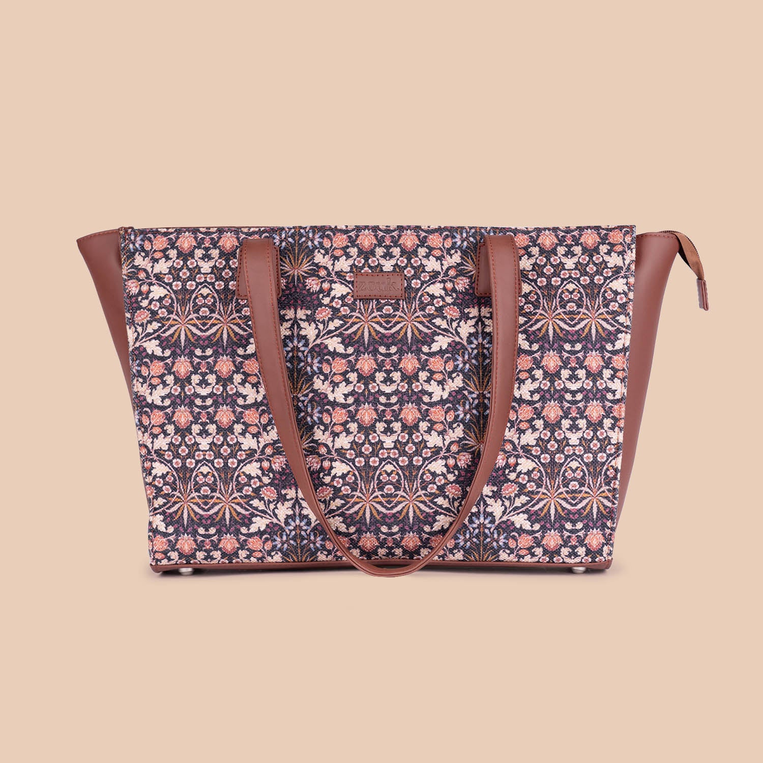 Kashmir Blooms Office Tote Bag - Image 2