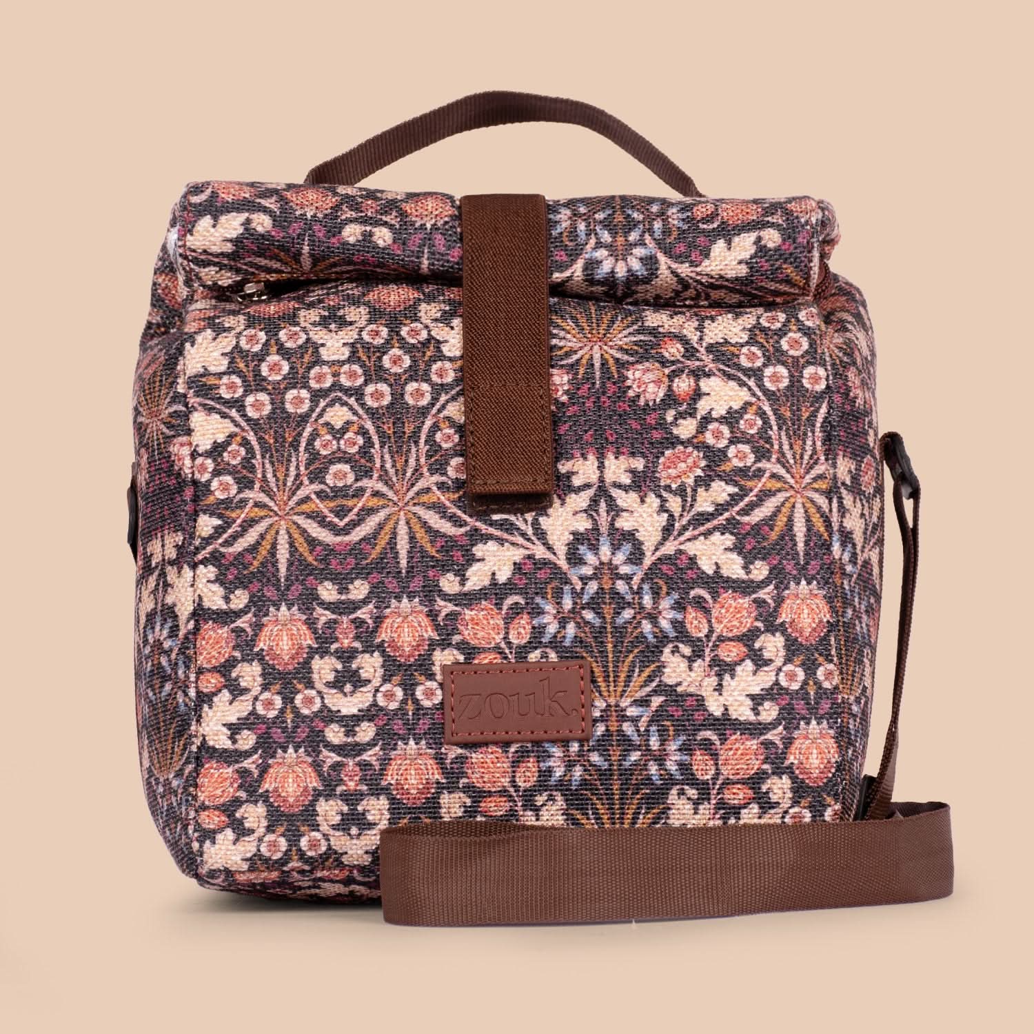 Kashmir Blooms Roll Up Lunch Bag - Image 2