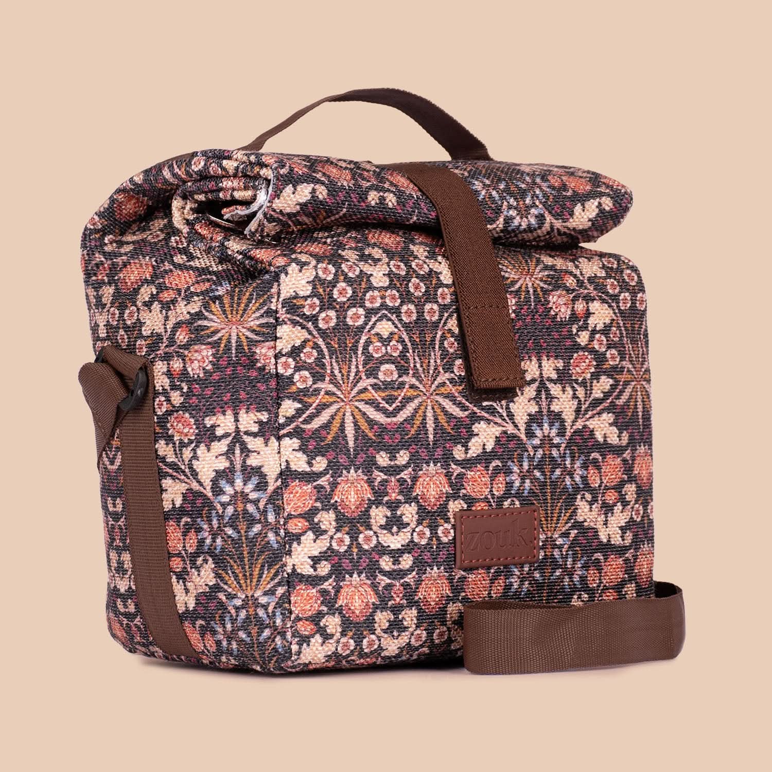 Kashmir Blooms Roll Up Lunch Bag - Image 7