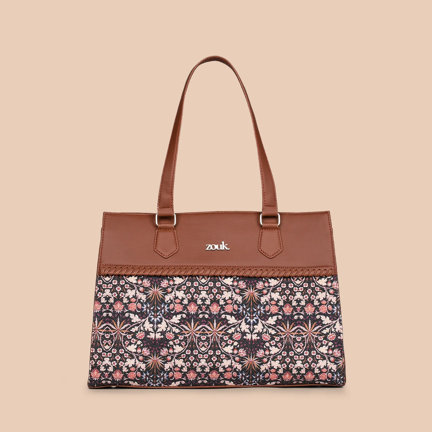 Kashmir Blooms Statement Business Bag - Image 3