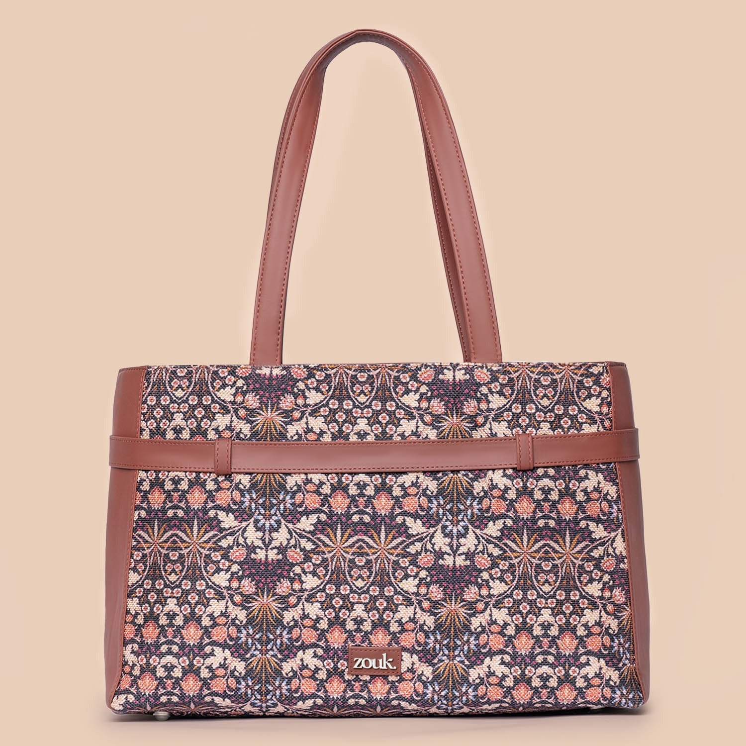 Kashmir Blooms Statement Office Bag - Image 2