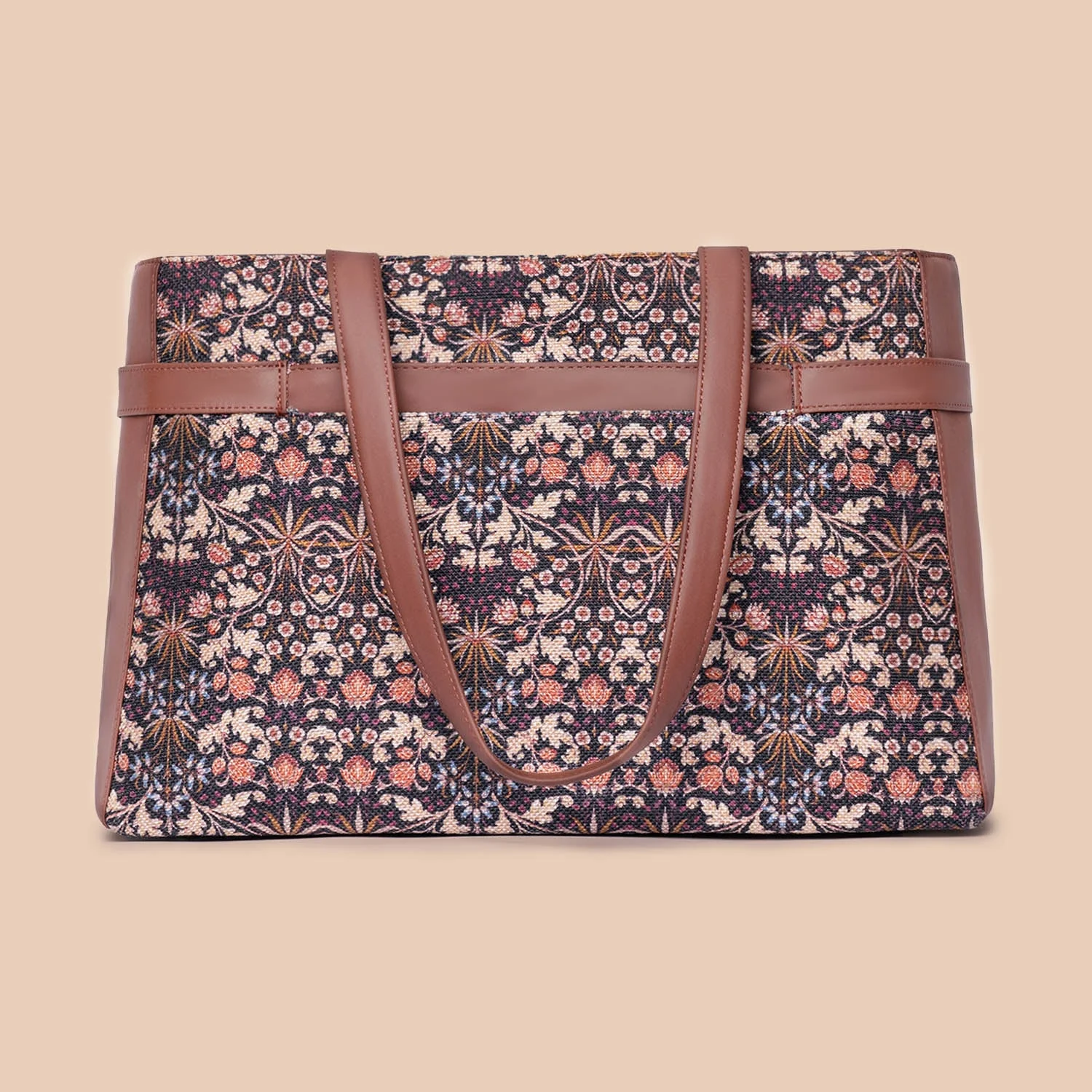 Kashmir Blooms Statement Office Bag - Image 3
