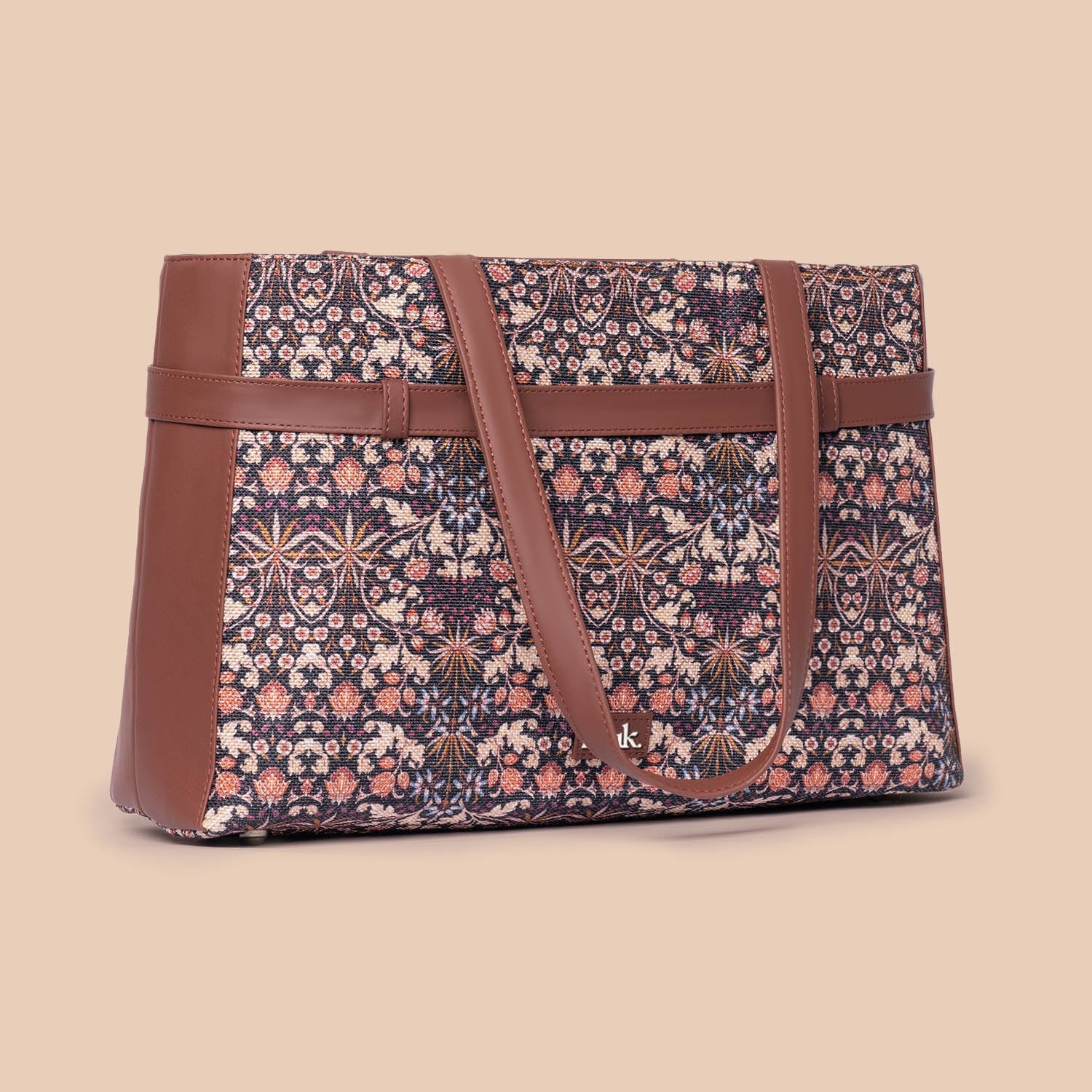 Kashmir Blooms Statement Office Bag - Image 4