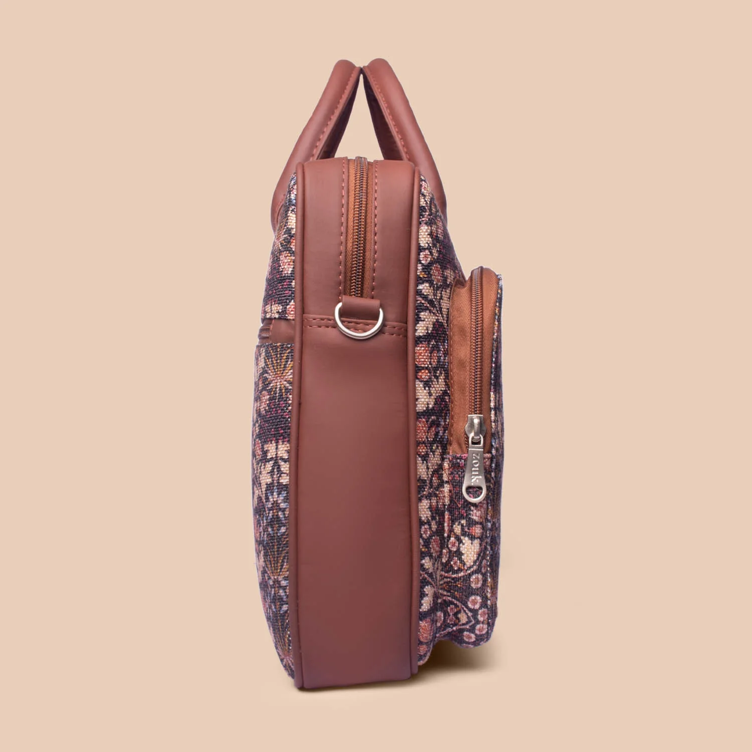 Kashmir Blooms Unisex Laptop Bag - Image 6