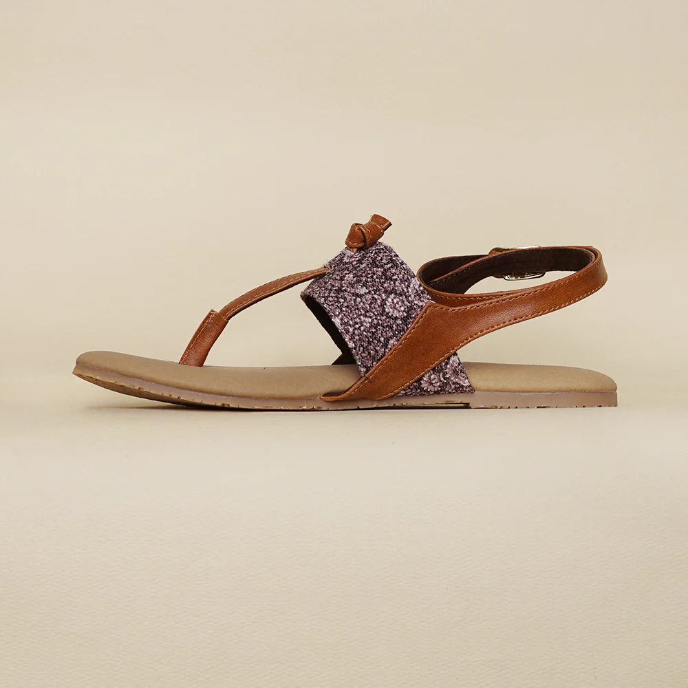 Kashmir Jhallar T Strap Sandal - Image 6