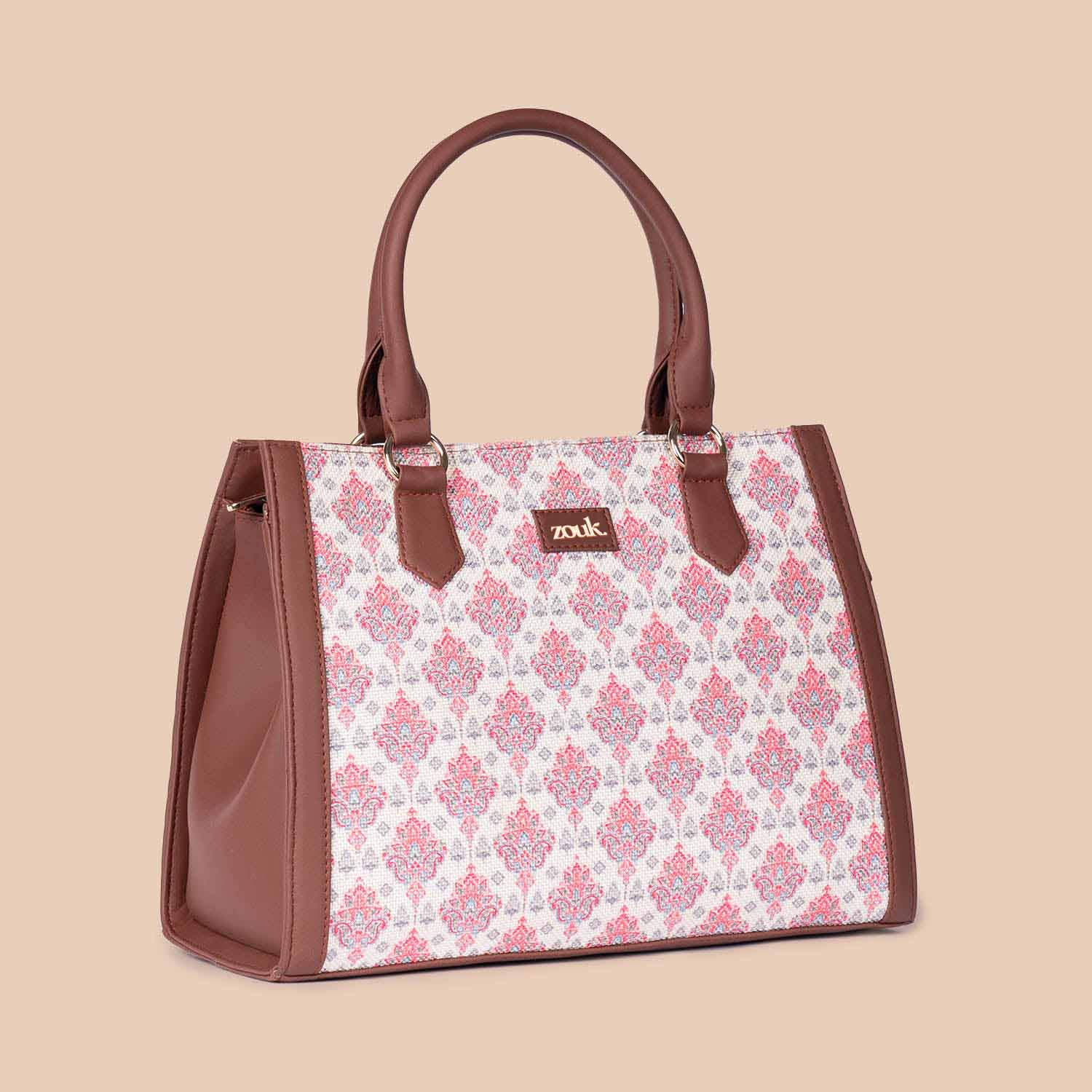 Kashmiri Tulips Classic Handbag - Image 5