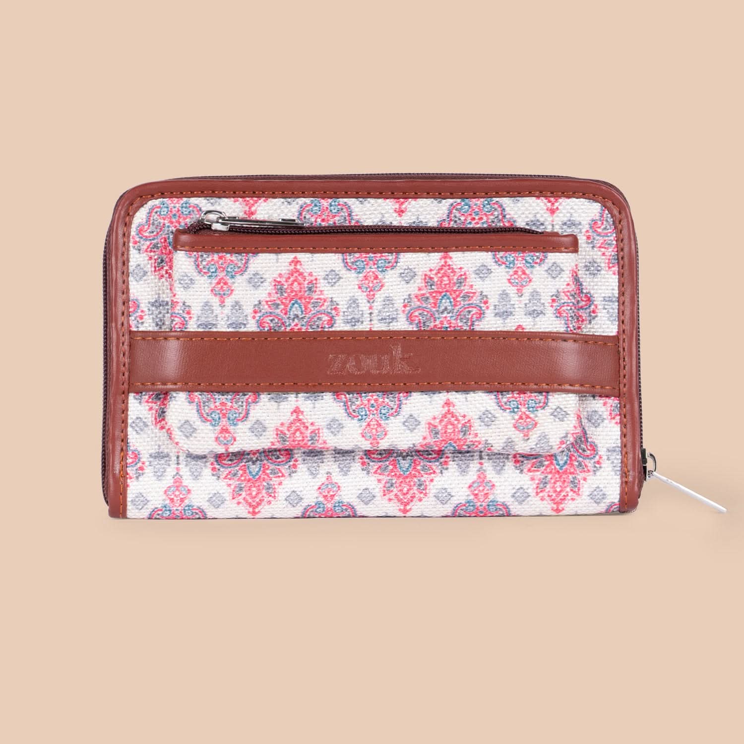 Kashmiri Tulips Classic Zipper Wallet - Image 3