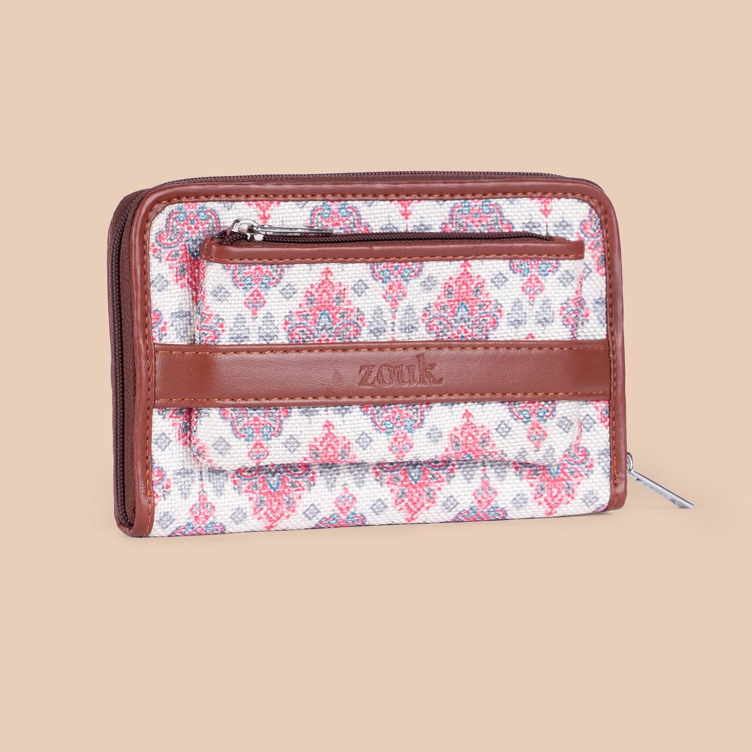 Kashmiri Tulips Classic Zipper Wallet - Image 5