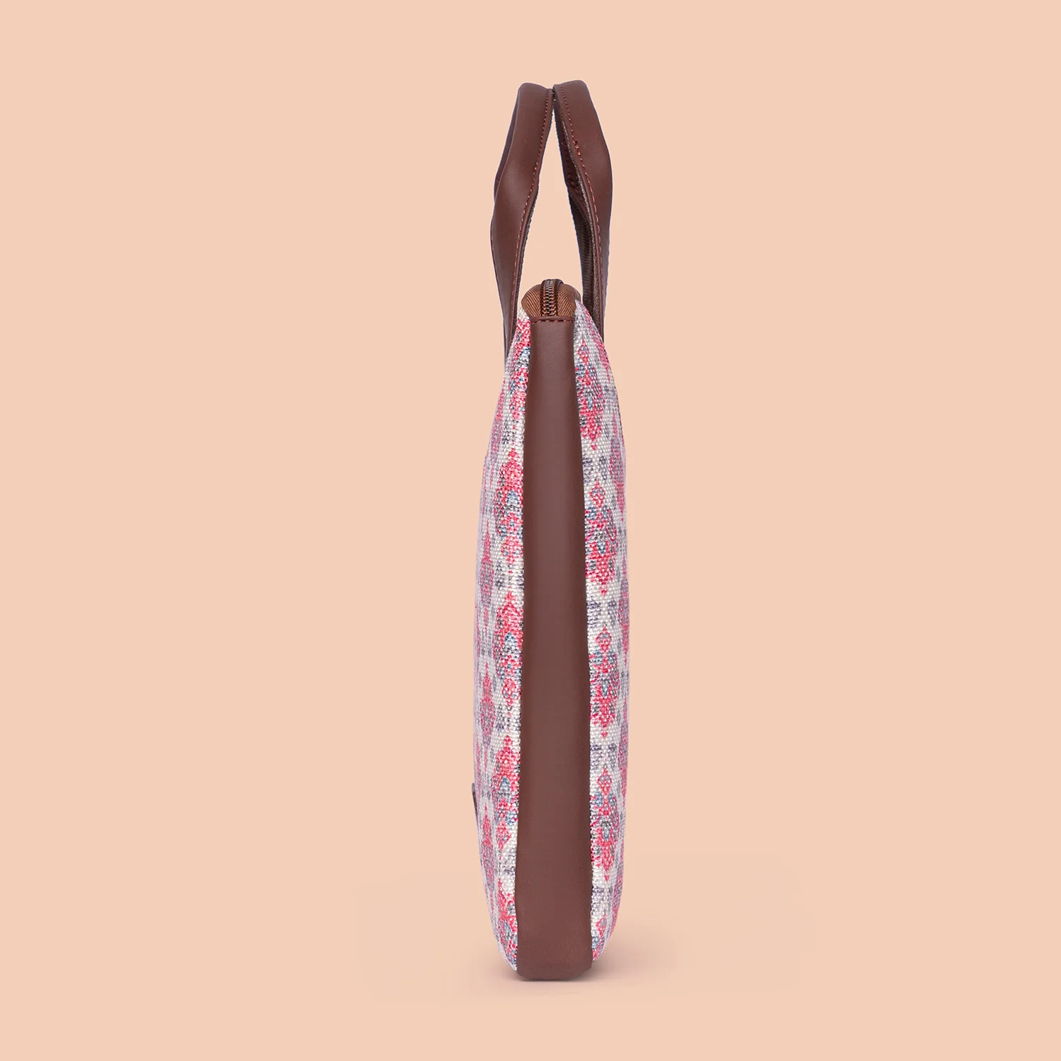 Kashmiri Tulips L-Zippered Laptop Sleeve - Image 9