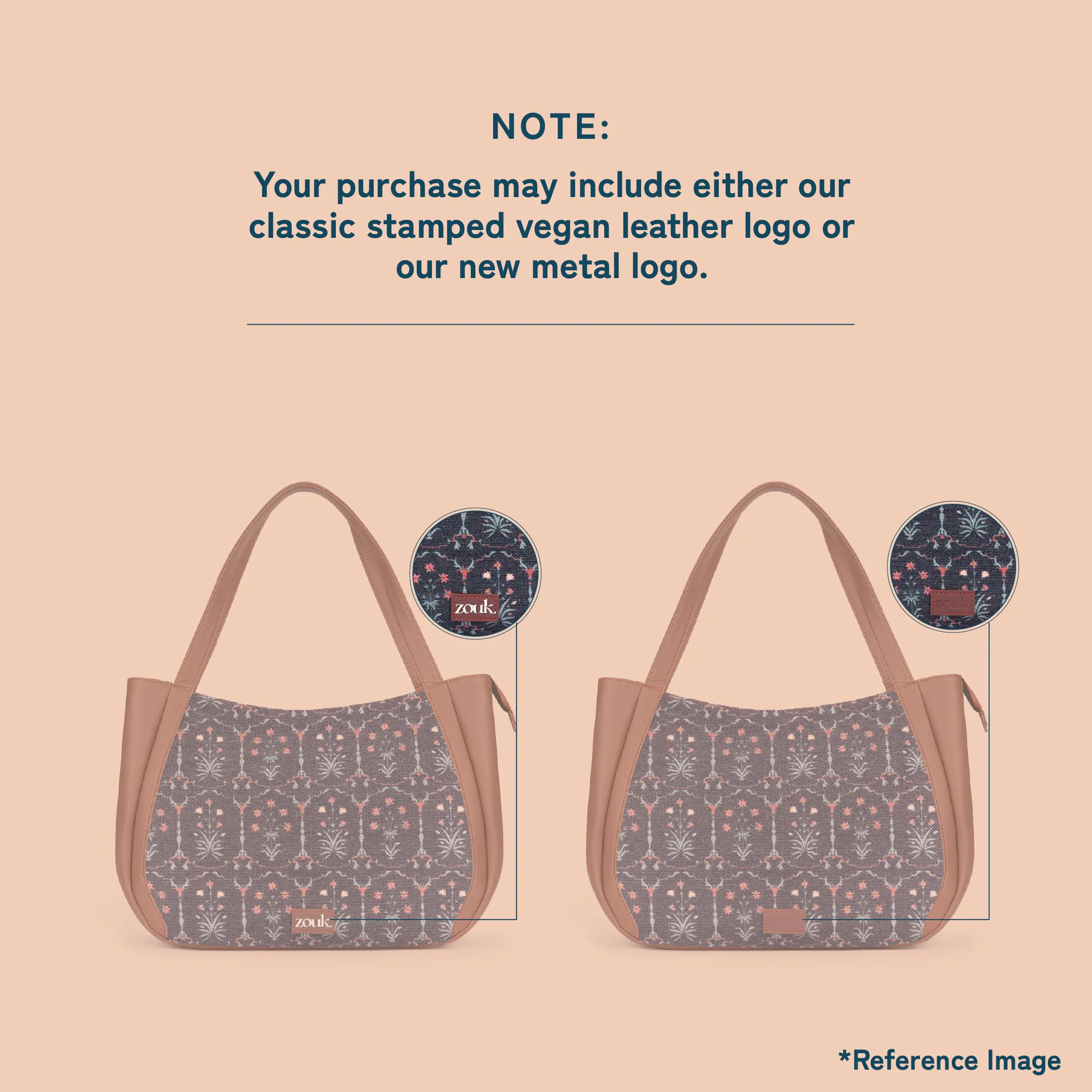 Kashmiri Tulips Luna Handbag - Image 8