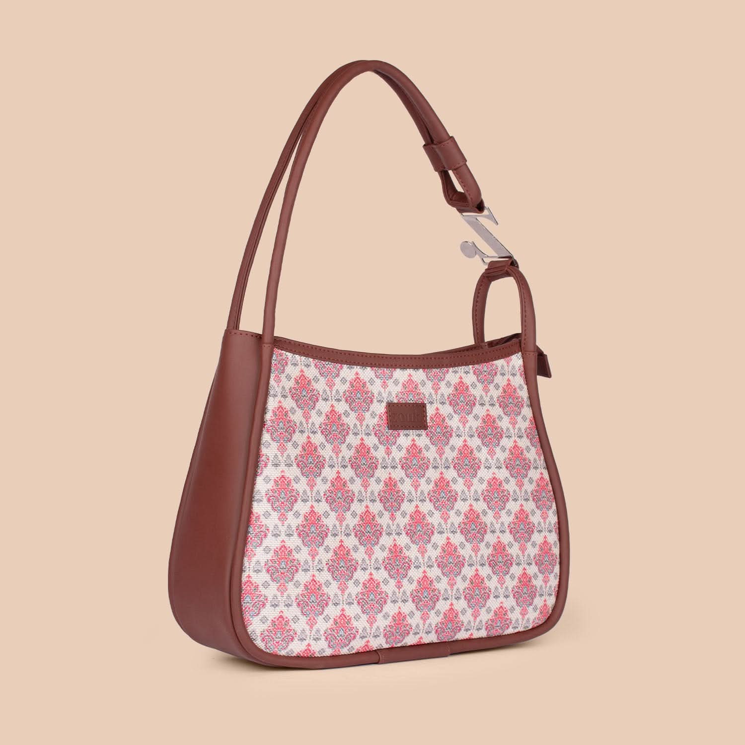 Kashmiri Tulips Sleek Shoulder Bag - Image 10