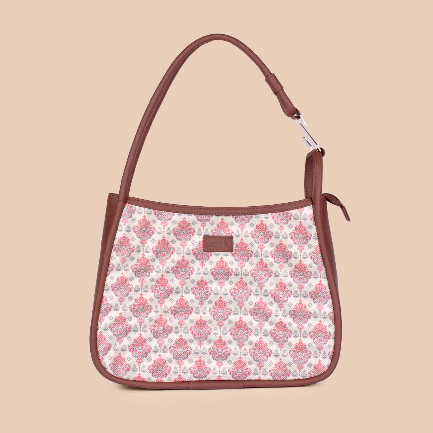 Kashmiri Tulips Sleek Shoulder Bag - Image 11