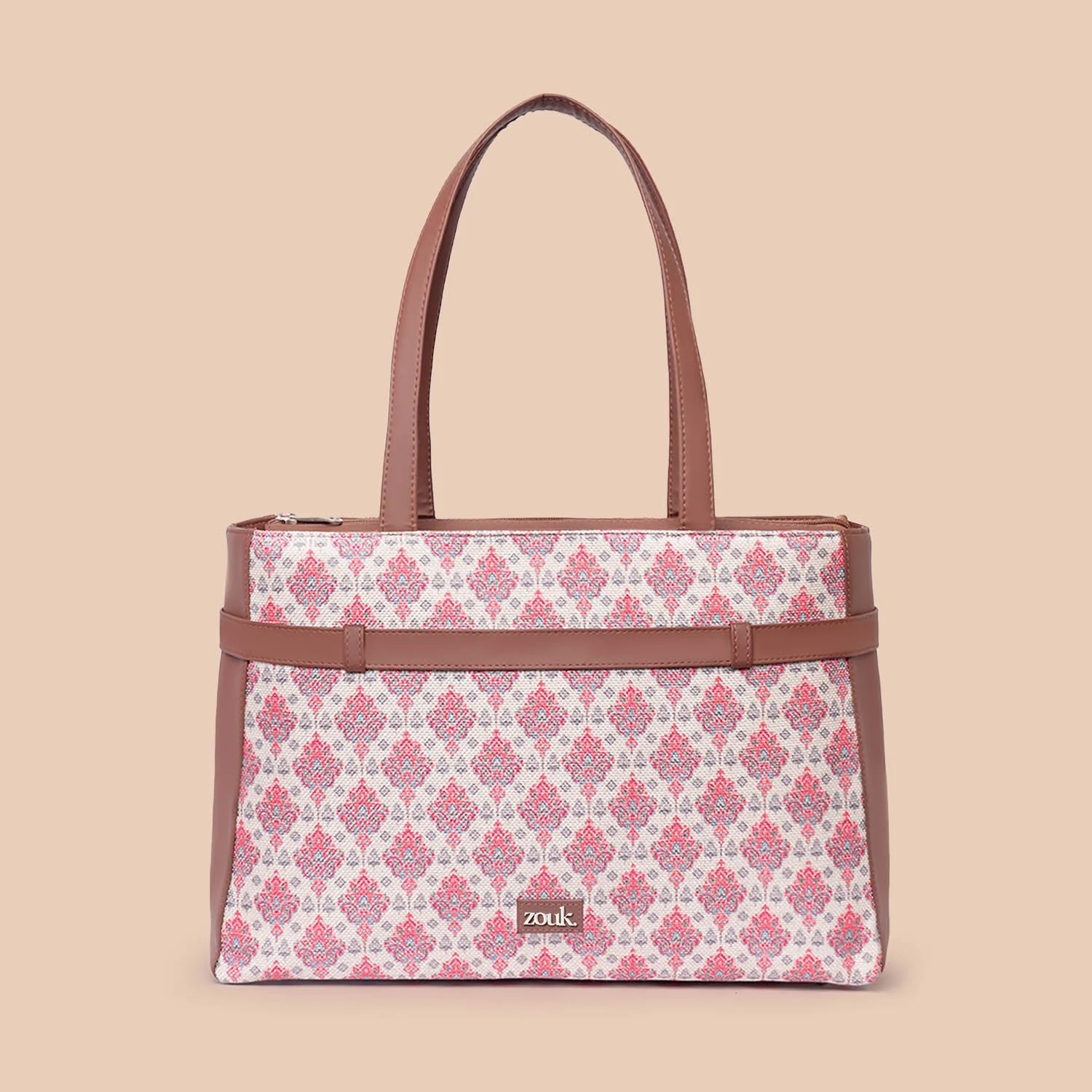 Kashmiri Tulips Statement Office Bag - Image 3