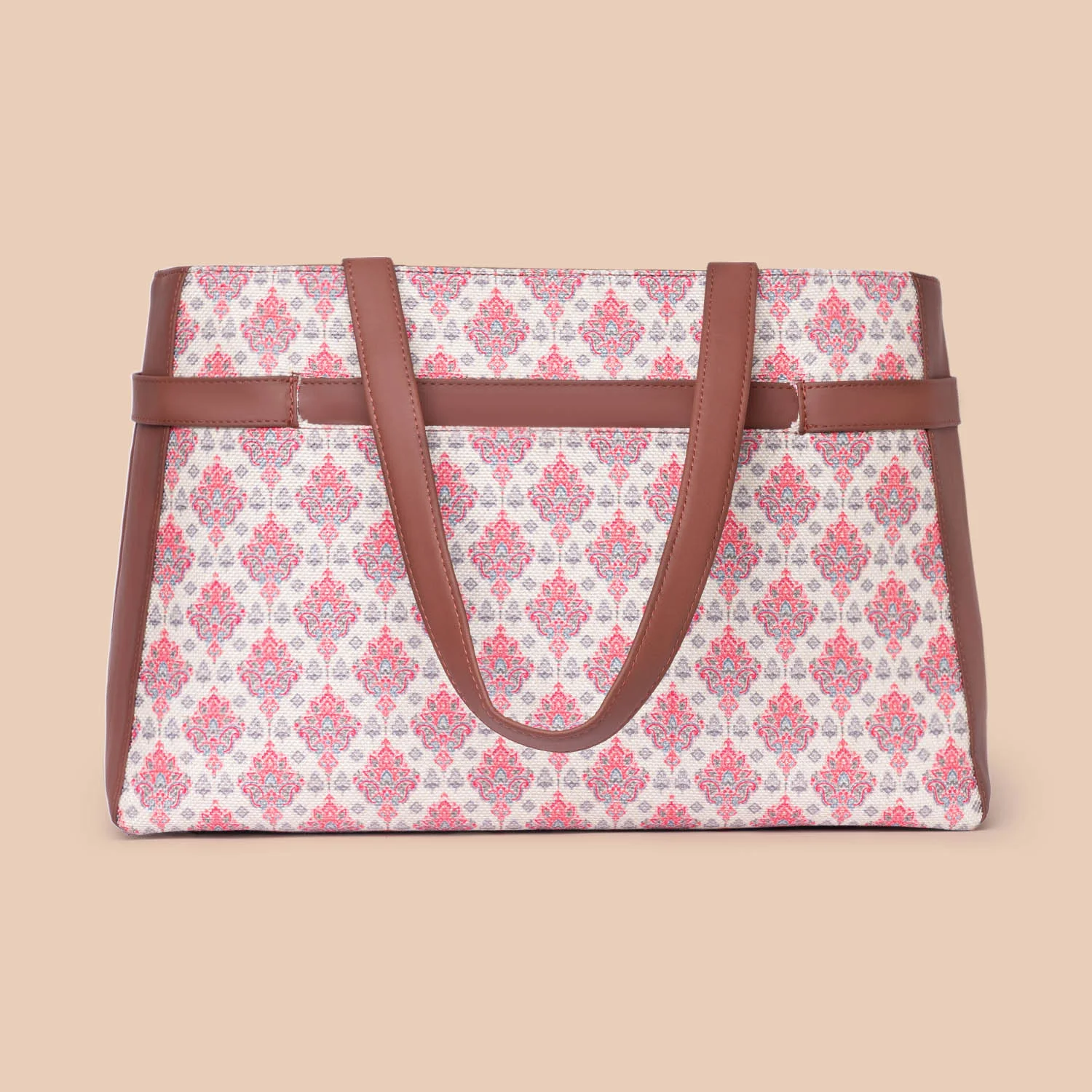 Kashmiri Tulips Statement Office Bag - Image 4
