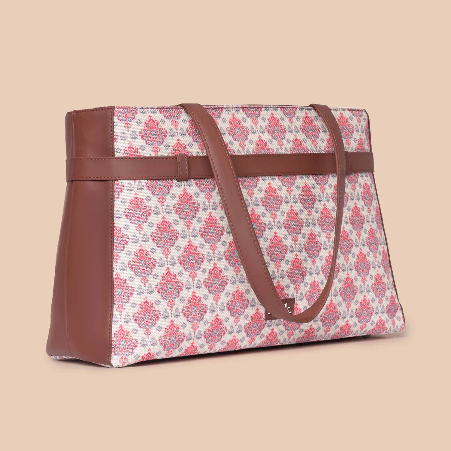 Kashmiri Tulips Statement Office Bag - Image 5
