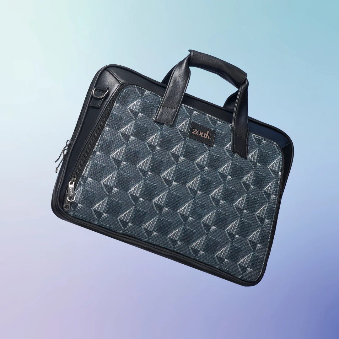 Kochi Carbon Executive Laptop Bag (Black) - Image 2