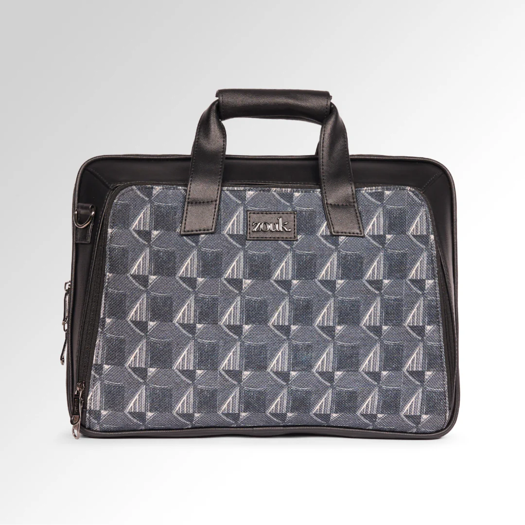 Kochi Carbon Executive Laptop Bag (Black) - Image 3
