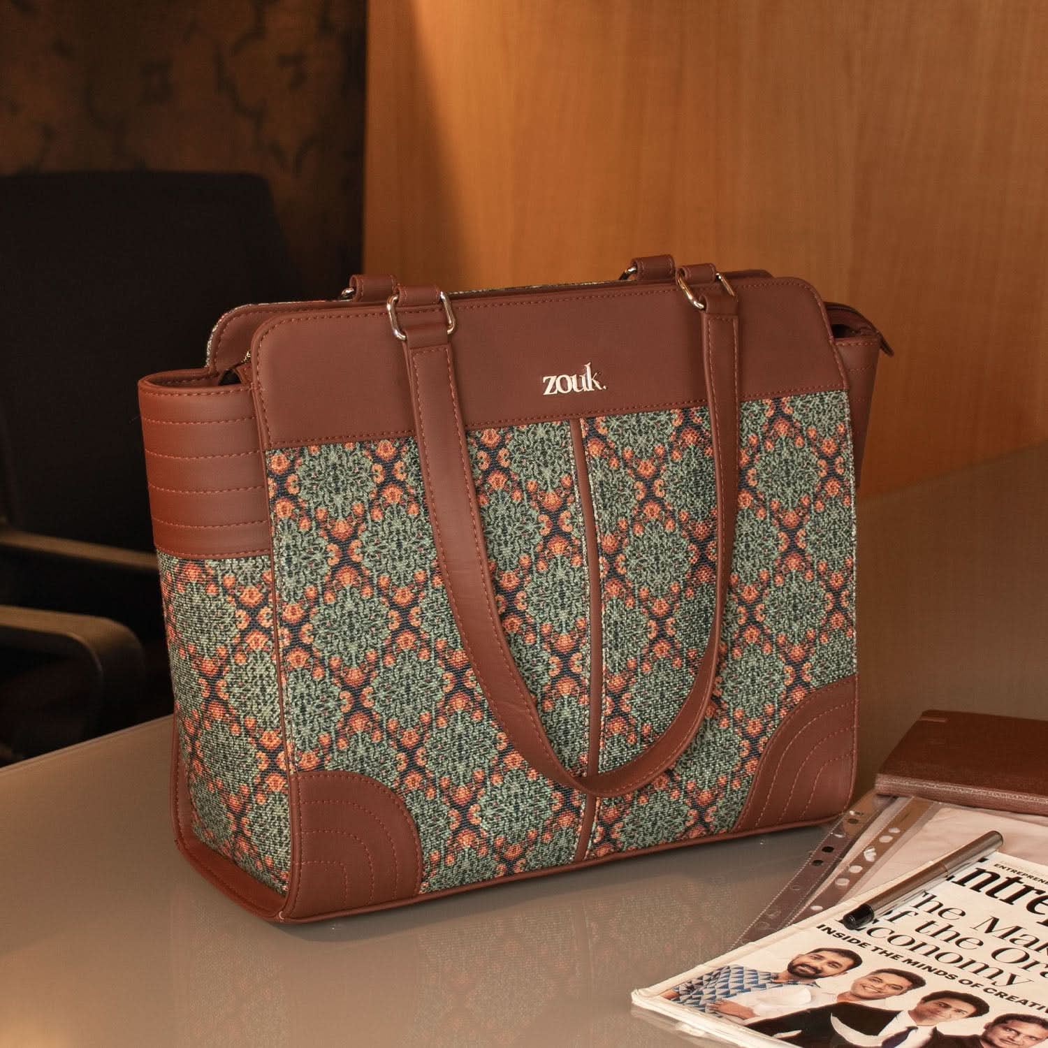 Kolkata Nouveau Classic Work Tote - Image 2