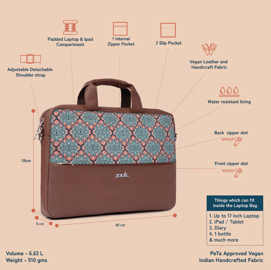 Kolkata Nouveau Men's Arin Laptop - Image 5