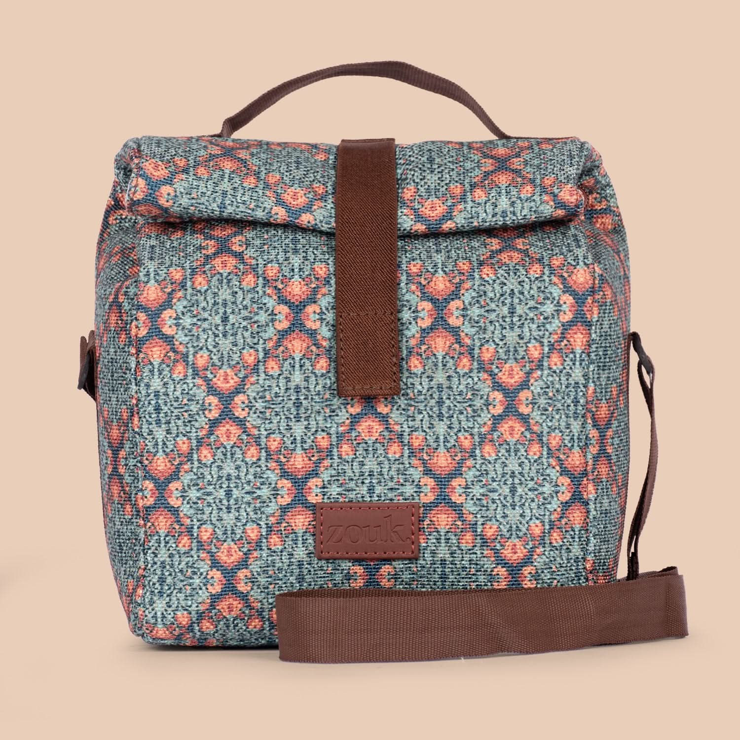 Kolkata Nouveau Roll Up Lunch Bag - Image 8