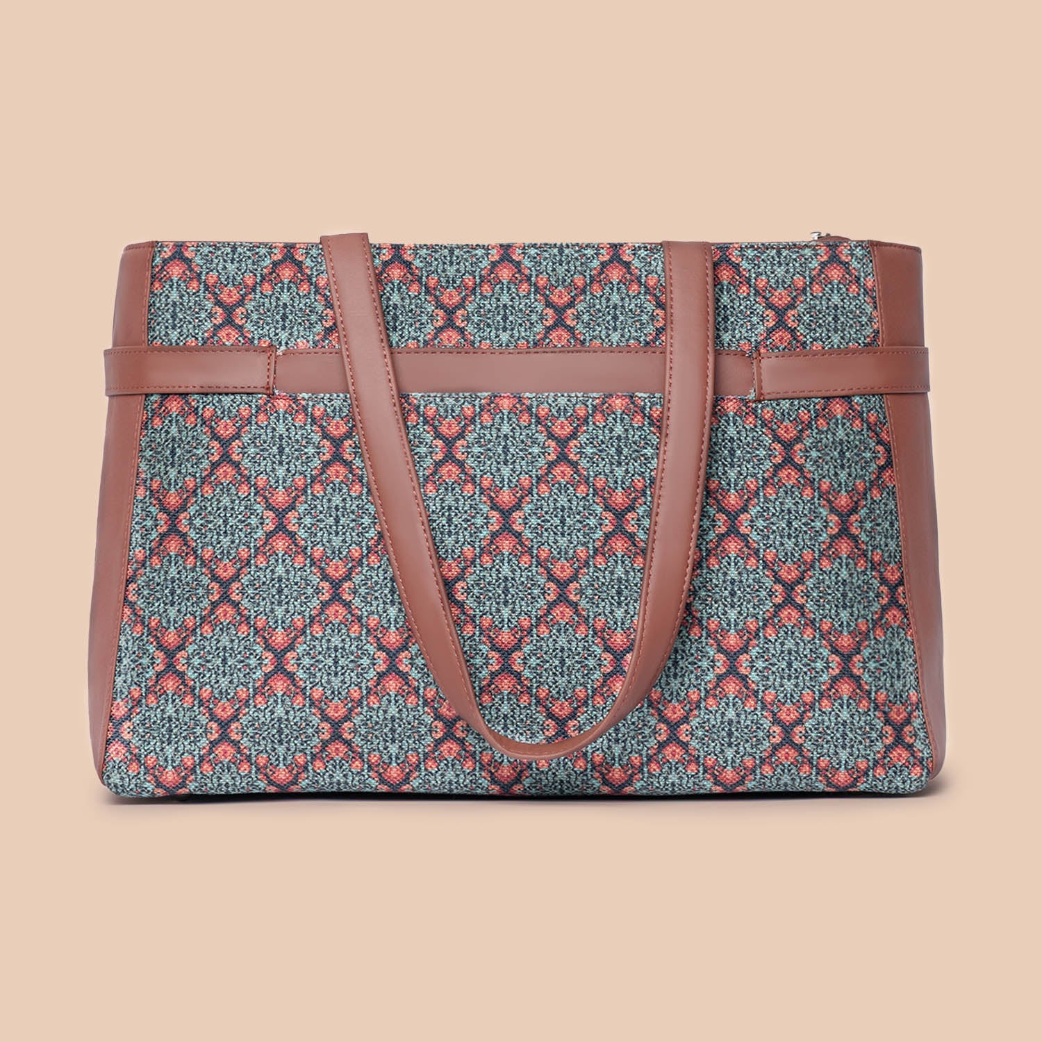 Kolkata Nouveau - Statement Office Bag & Chain Wallet Combo - Image 4