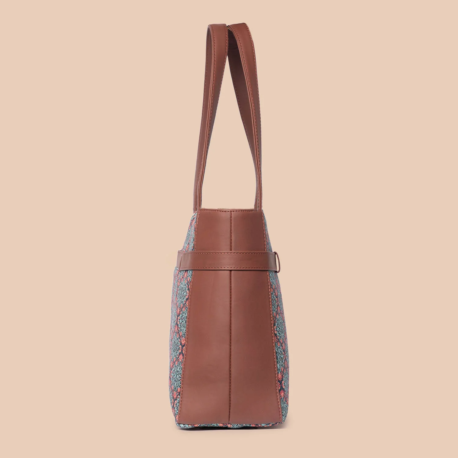 Kolkata Nouveau - Statement Office Bag & Chain Wallet Combo - Image 5