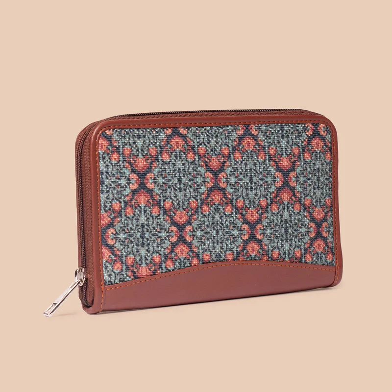 Kolkata Nouveau - Statement Office Bag & Chain Wallet Combo - Image 9