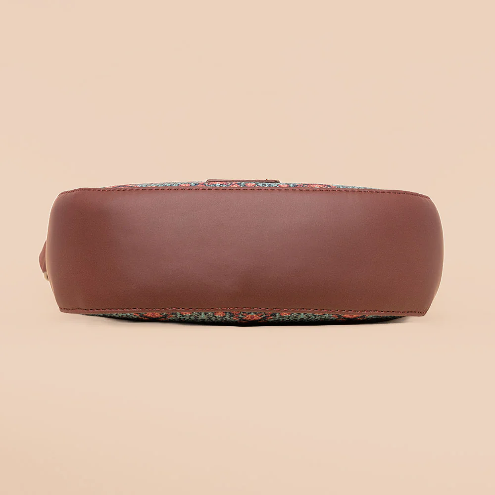 Kolkata Nouveau U-Shaped Sling Bag - Image 8
