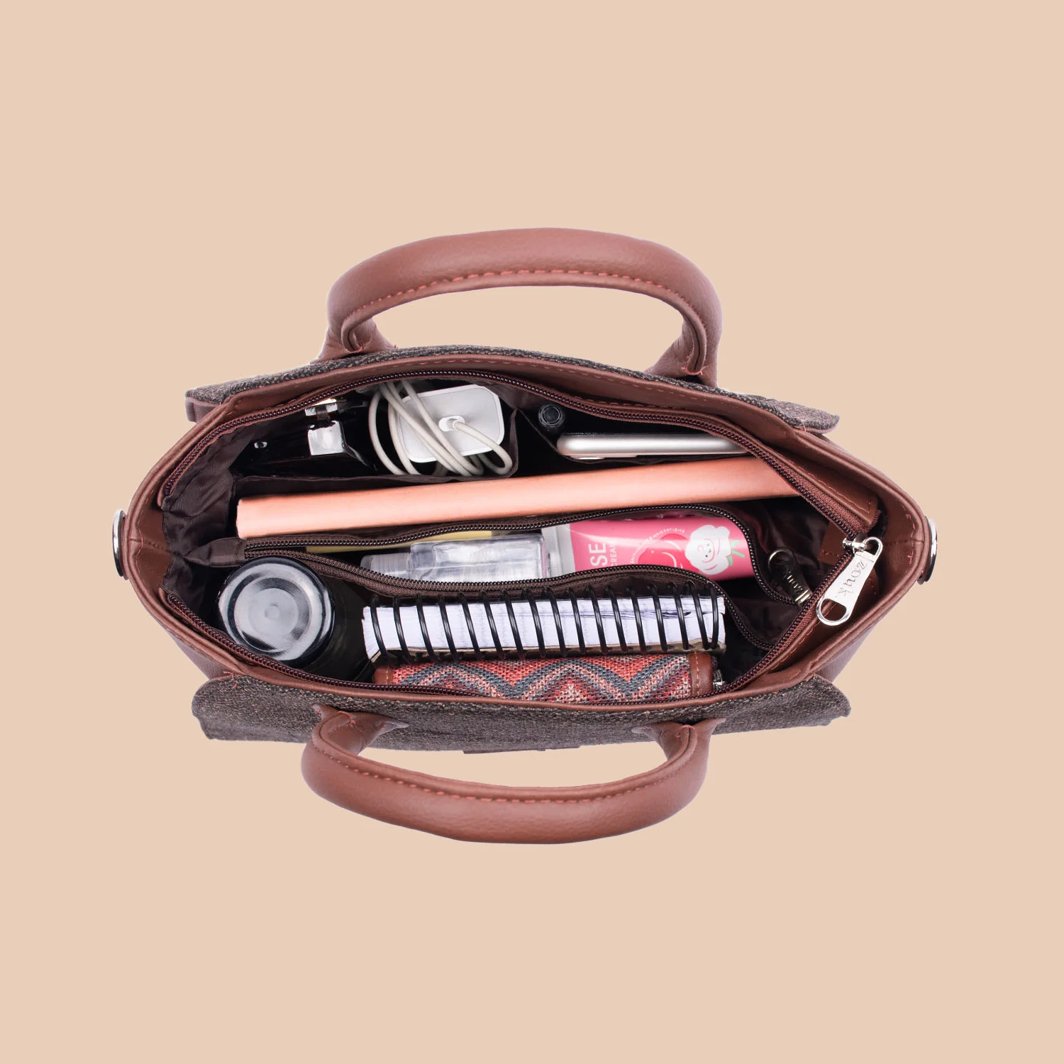 Konkona City Satchel Bag - Space Chakra - Image 8