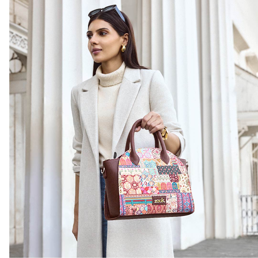 Konkona City Satchel Bag - Kutch Gamthi - Image 10