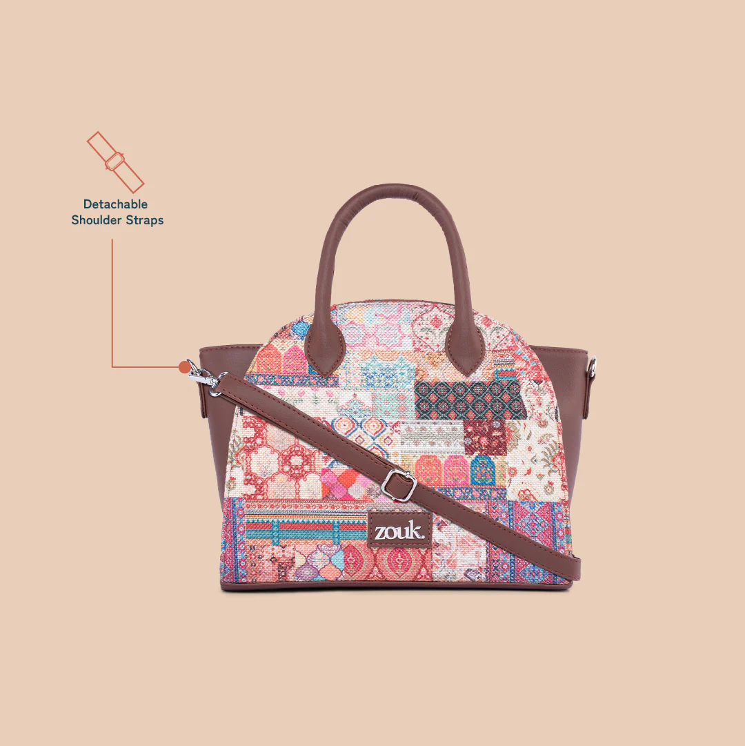 Konkona City Satchel Bag - Kutch Gamthi - Image 2