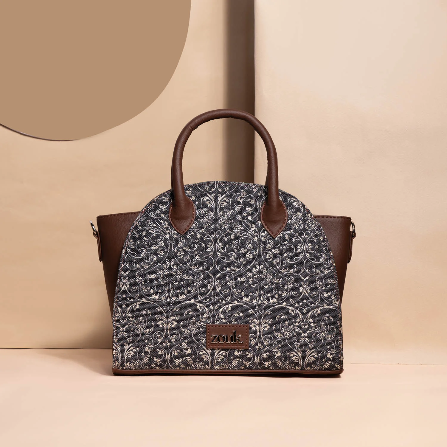 Konkona City Satchel Bag - Lattice Lace