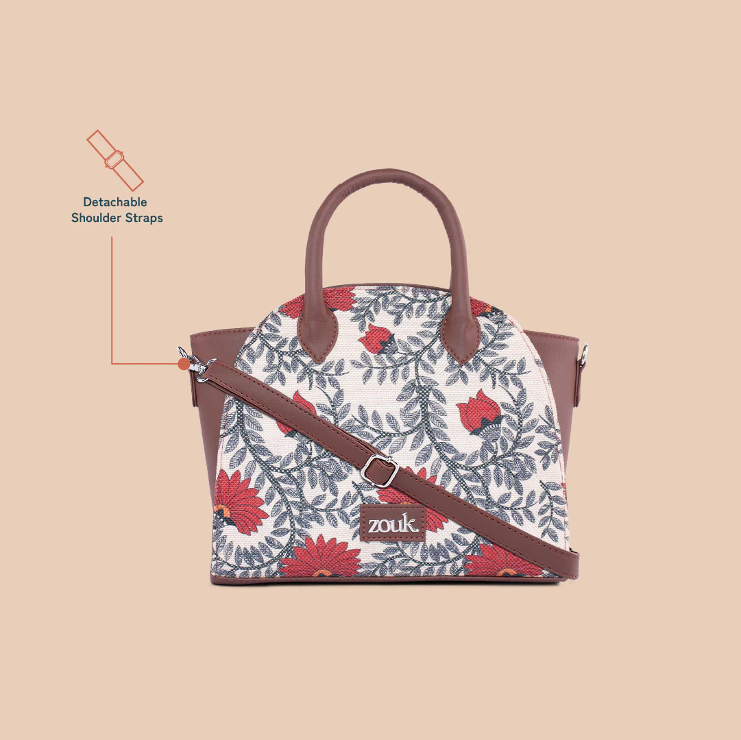 Konkona City Satchel Bag - Nawabi Couture - Image 3