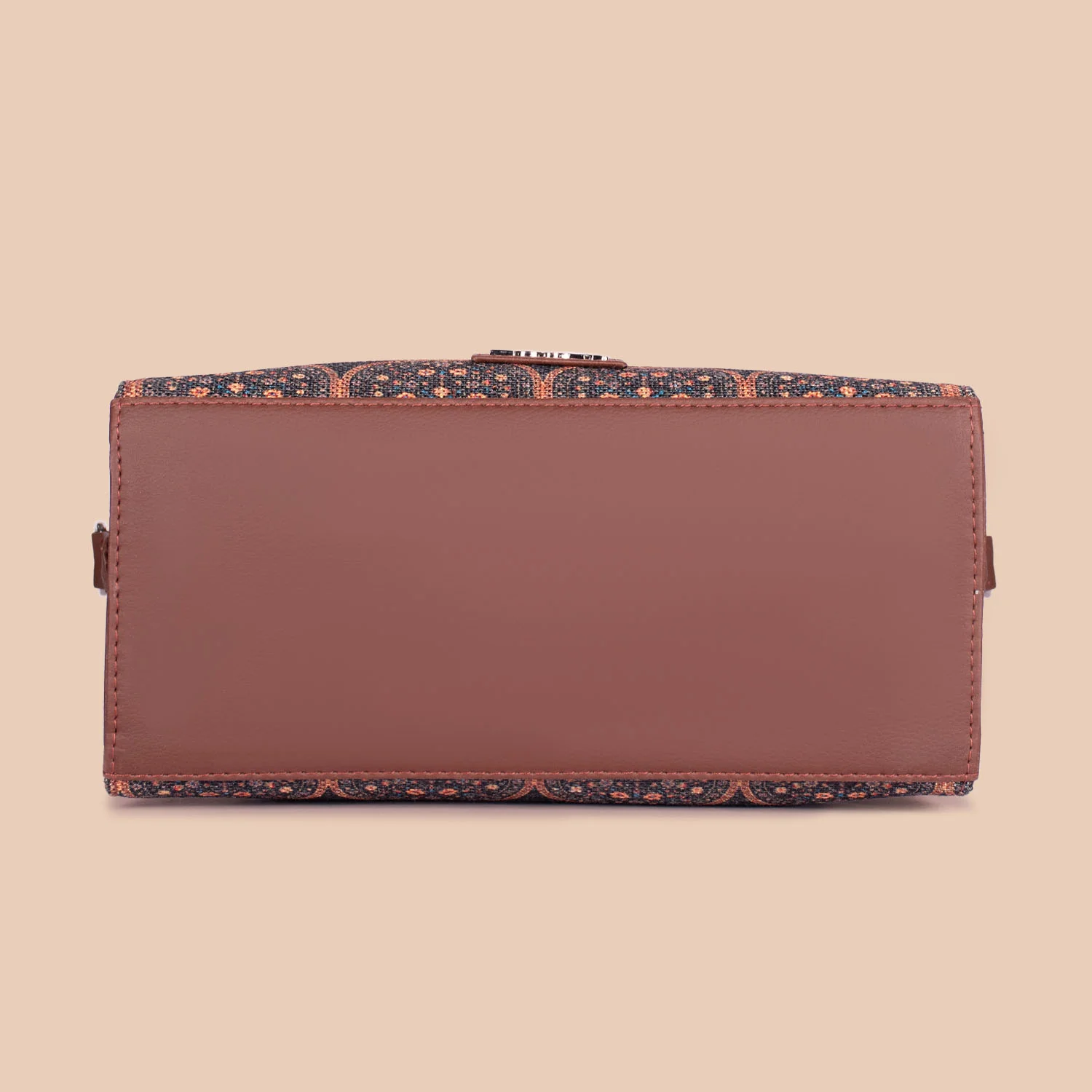 Konkona City Satchel Bag - Royal Indian Peacock Motif - Image 10