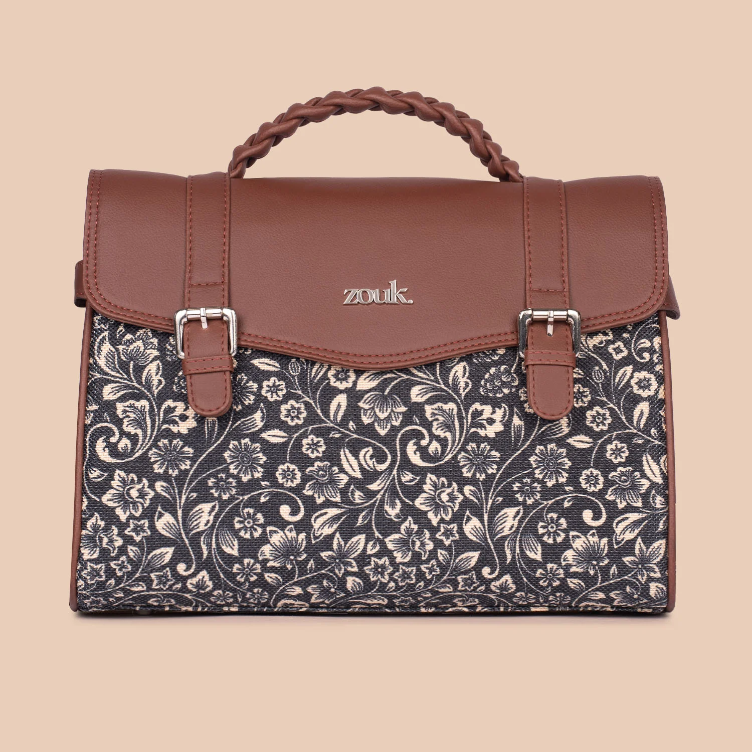 Konkona Heritage Satchel Bag - FloMotif - Image 2