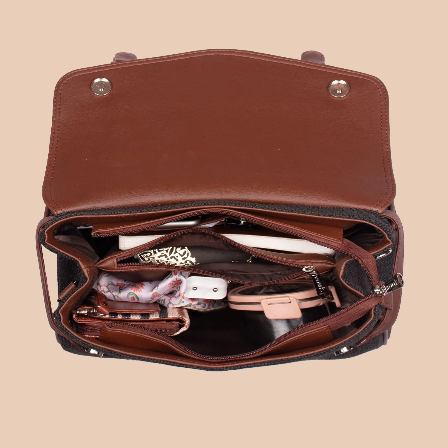 Konkona Heritage Satchel Bag - FloMotif - Image 6