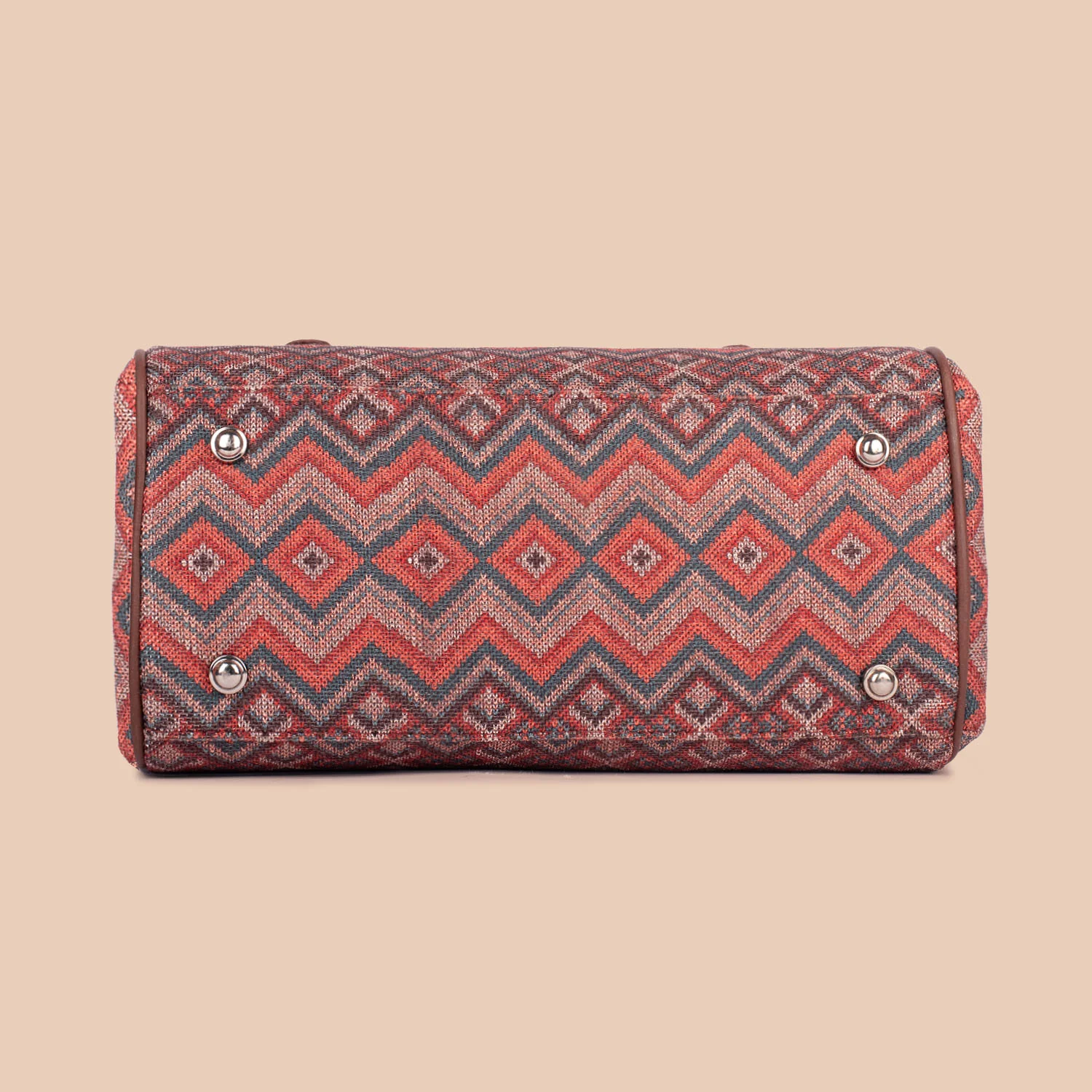 Konkona Heritage Satchel Bag - Gwalior Weaves - Image 7