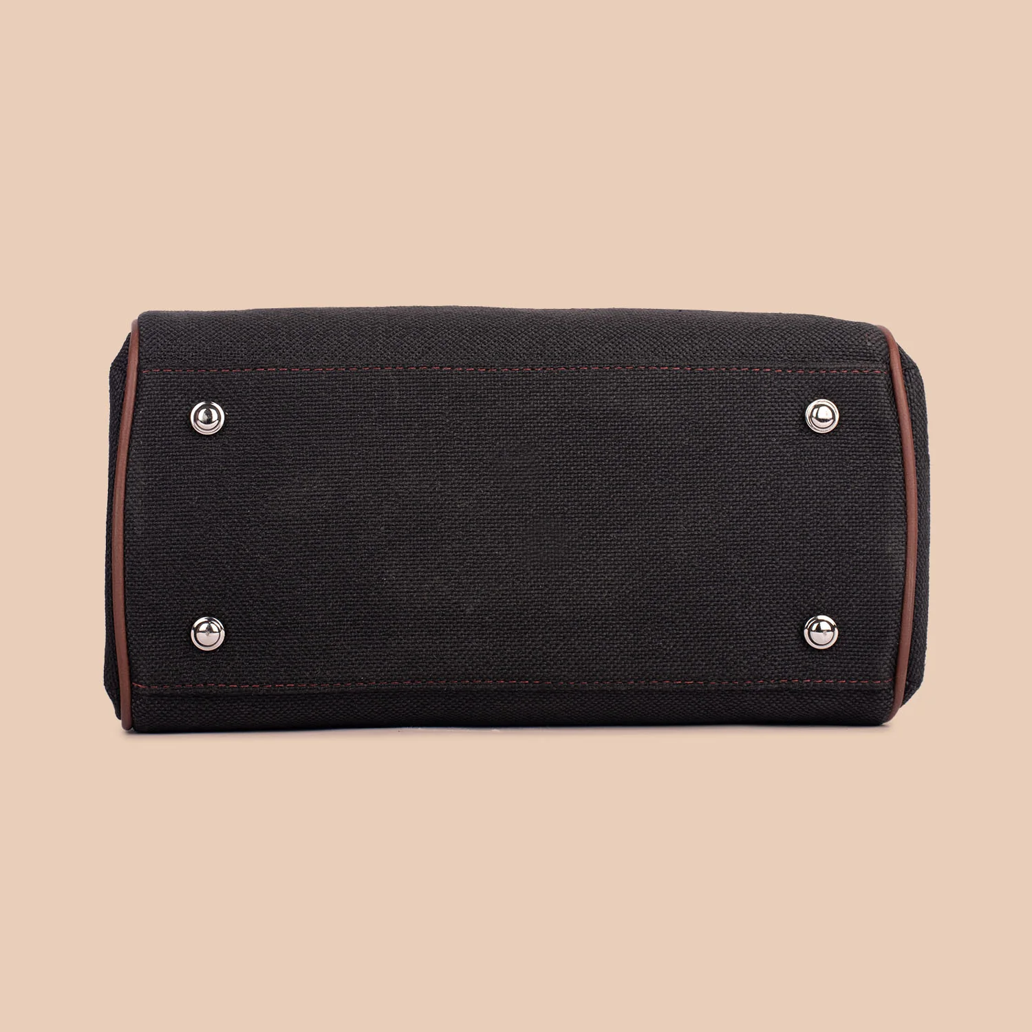 Konkona Heritage Satchel Bag - Jet Black - Image 7