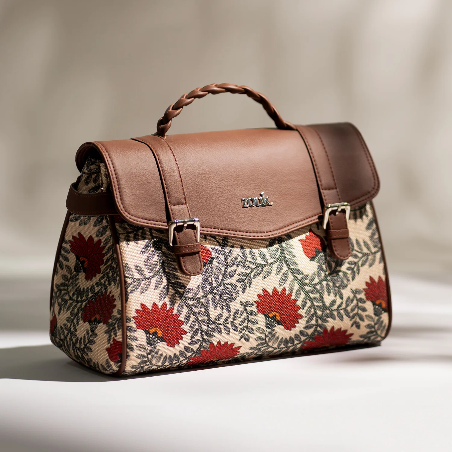 Konkona Heritage Satchel Bag - Nawabi Couture - Image 2