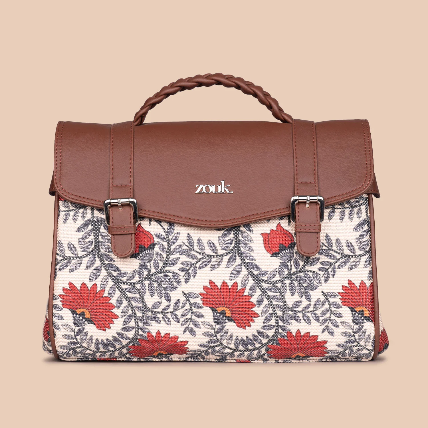 Konkona Heritage Satchel Bag - Nawabi Couture - Image 3