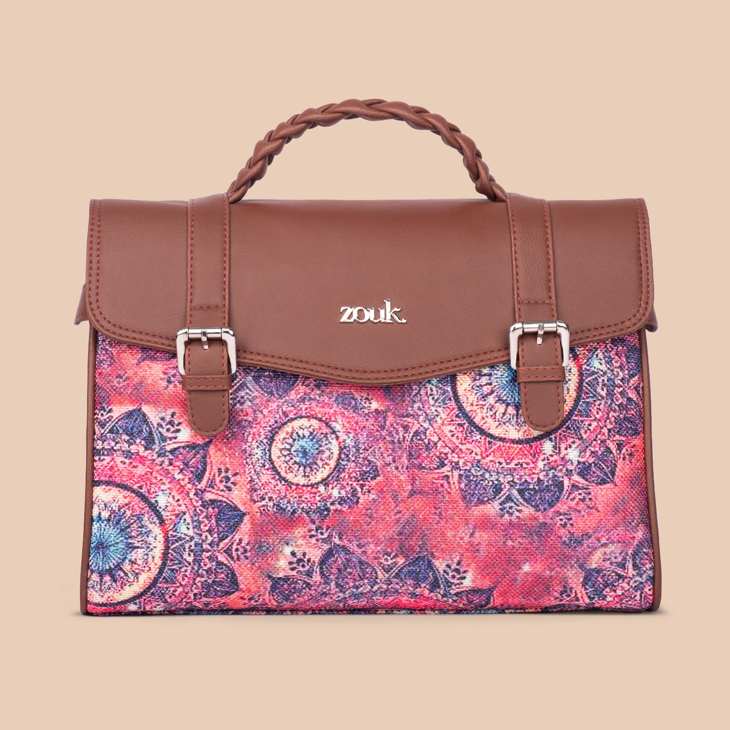 Konkona Heritage Satchel Bag - Space Chakra - Image 3