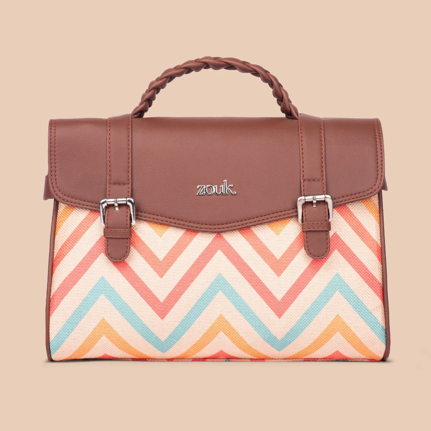Konkona Heritage Satchel Bag - WavBeach - Image 3