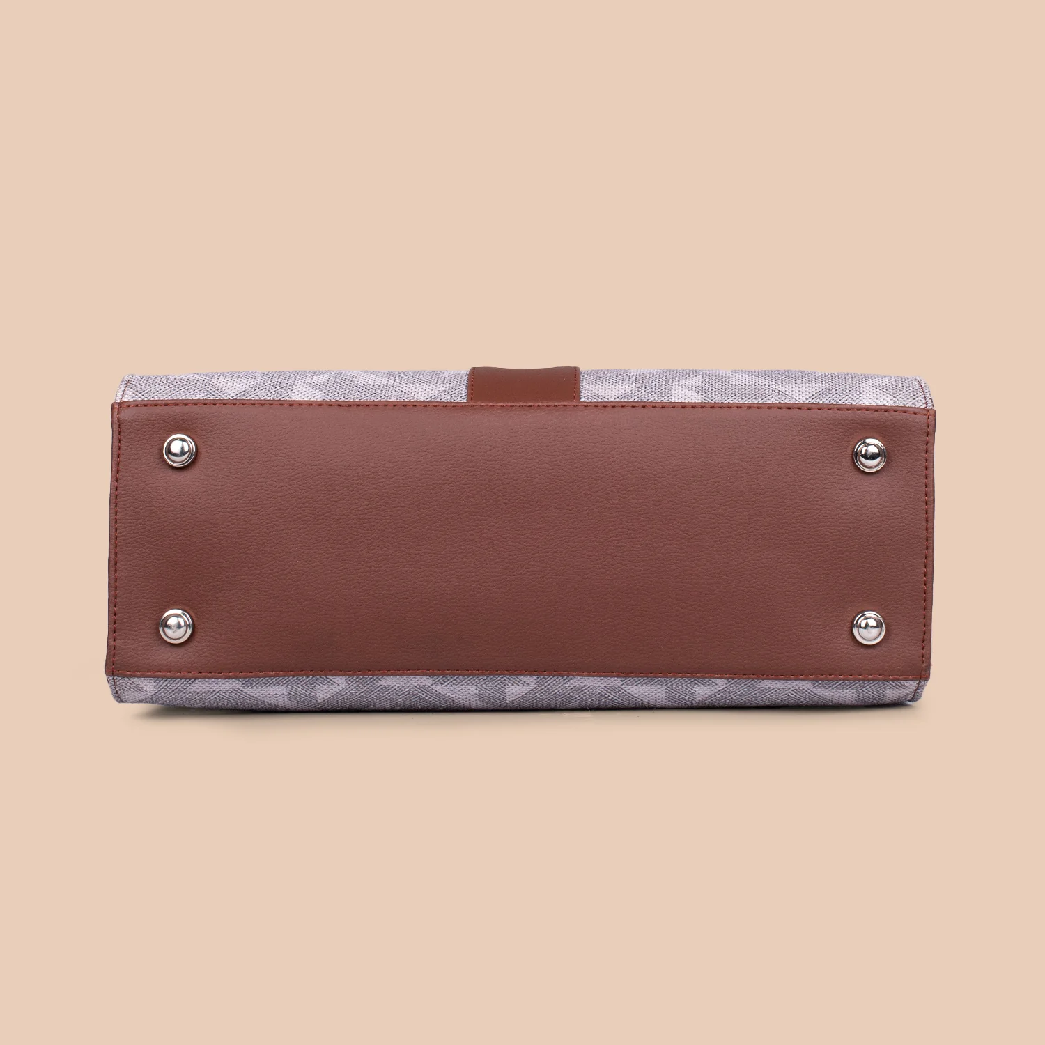 Konkona Statement Satchel Bag - Aravalli Abstract - Image 9