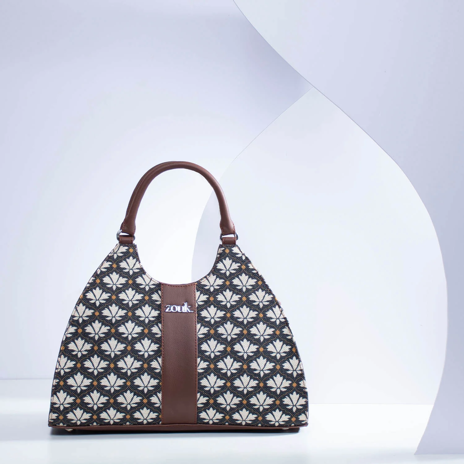 Konkona Statement Satchel Bag - Bidri Kaiser - Image 2