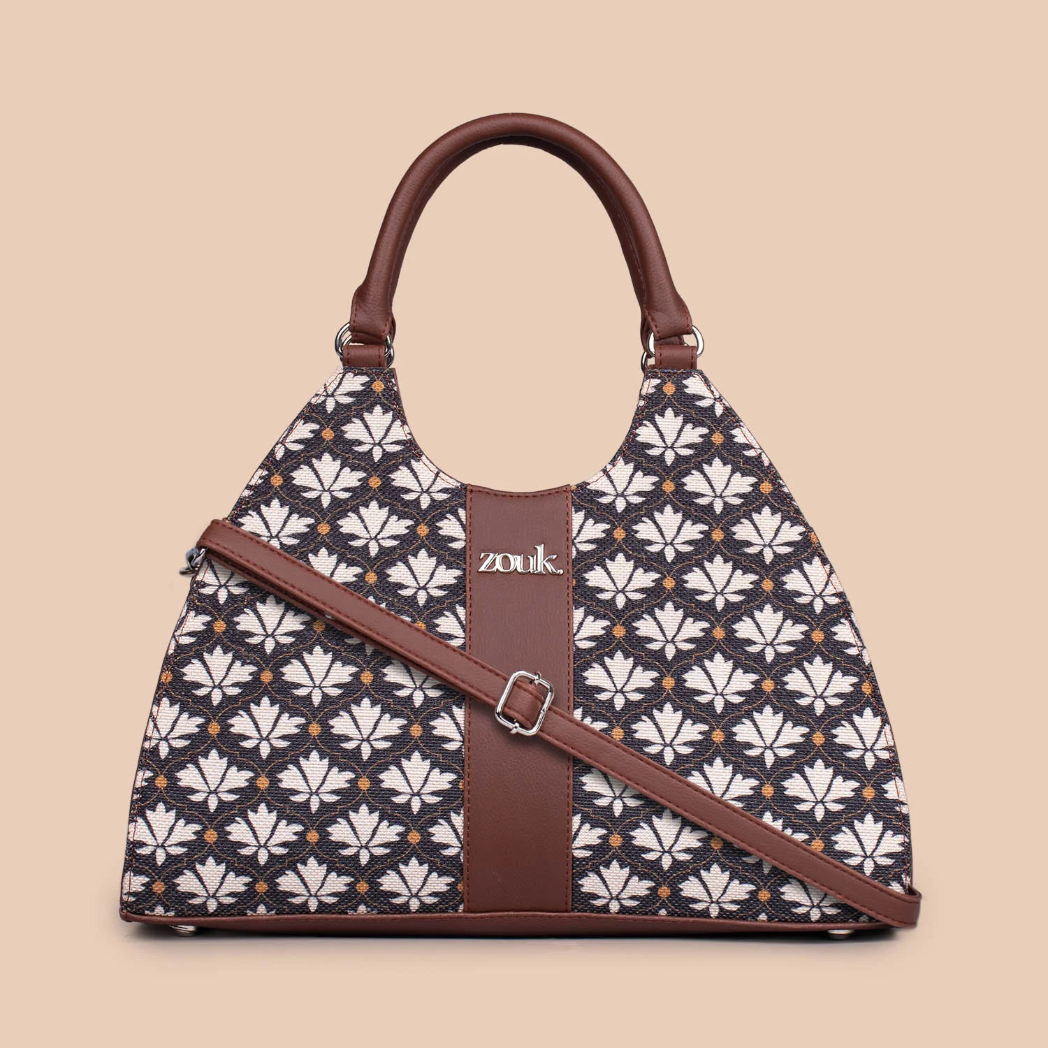 Konkona Statement Satchel Bag - Bidri Kaiser - Image 3