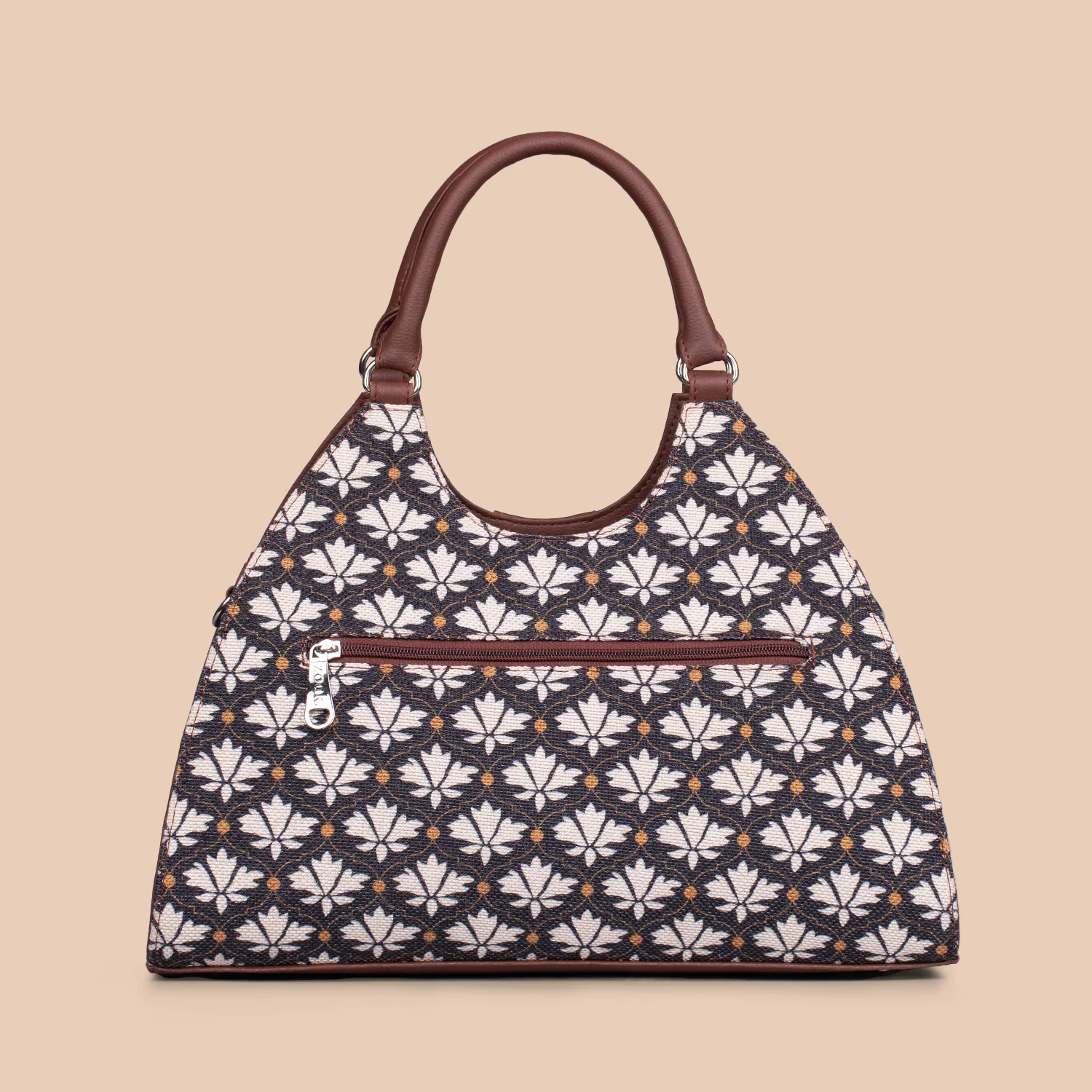 Konkona Statement Satchel Bag - Bidri Kaiser - Image 4