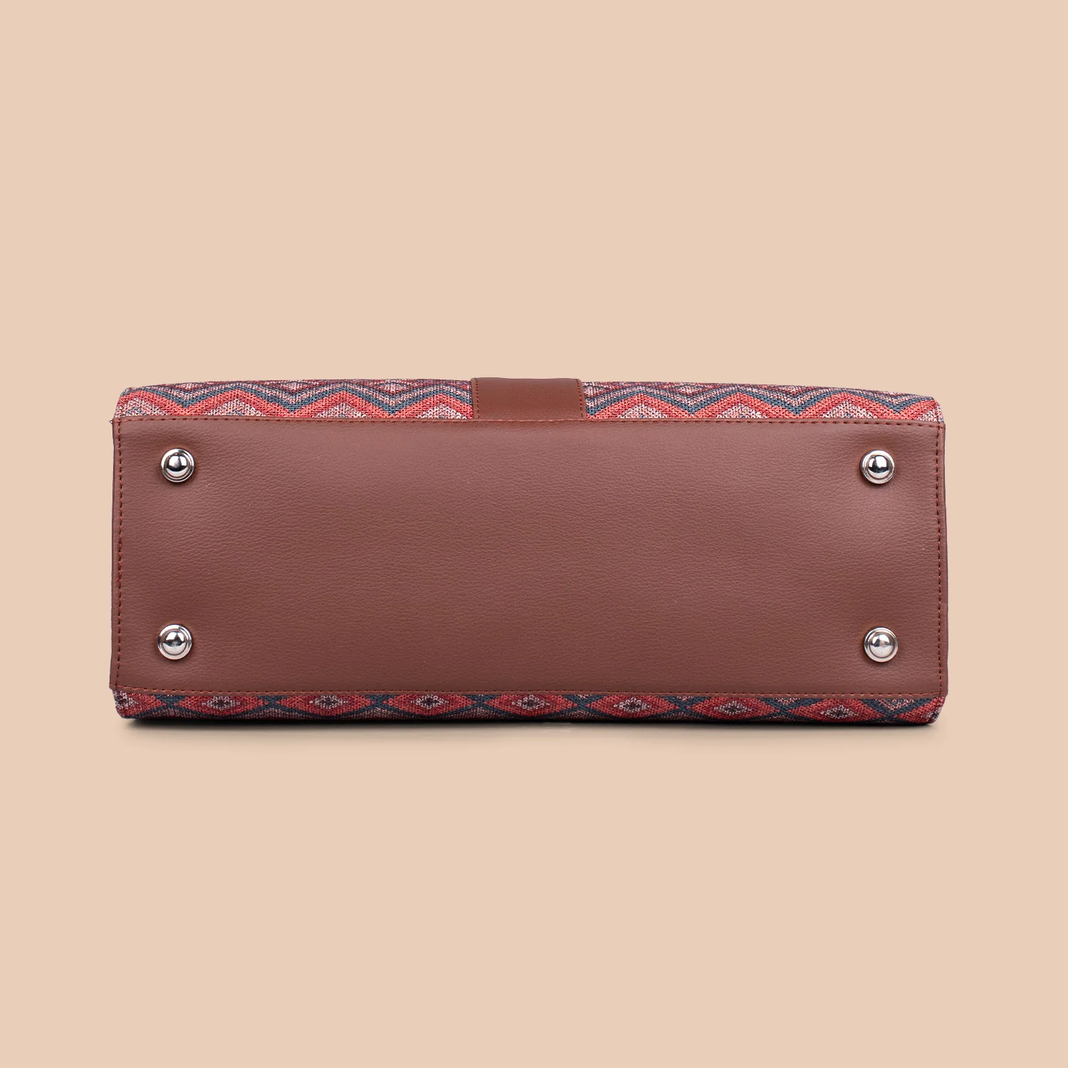 Konkona Statement Satchel Bag - Gwalior Weaves - Image 9