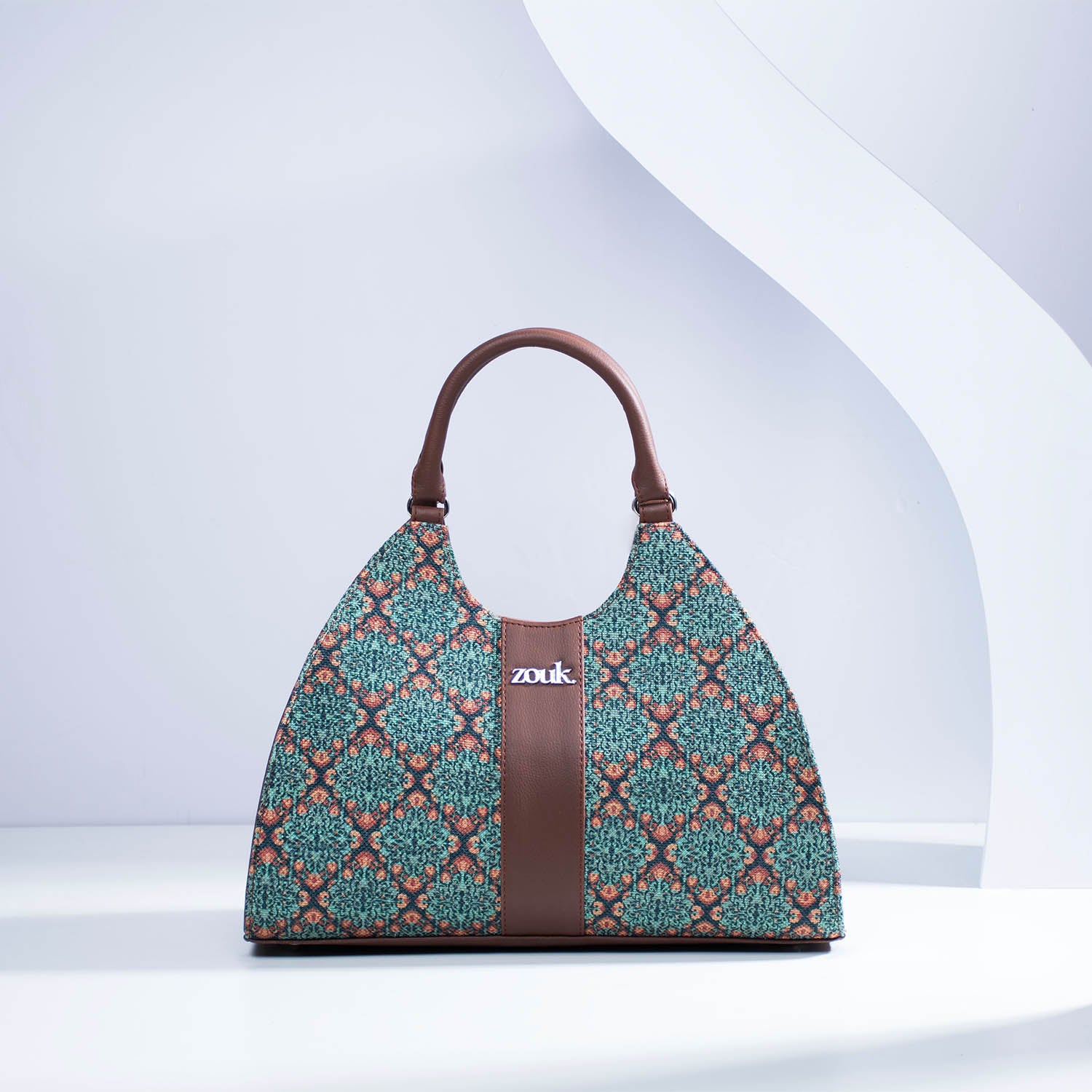 Konkona Statement Satchel Bag - Kolkata Nouveau - Image 2